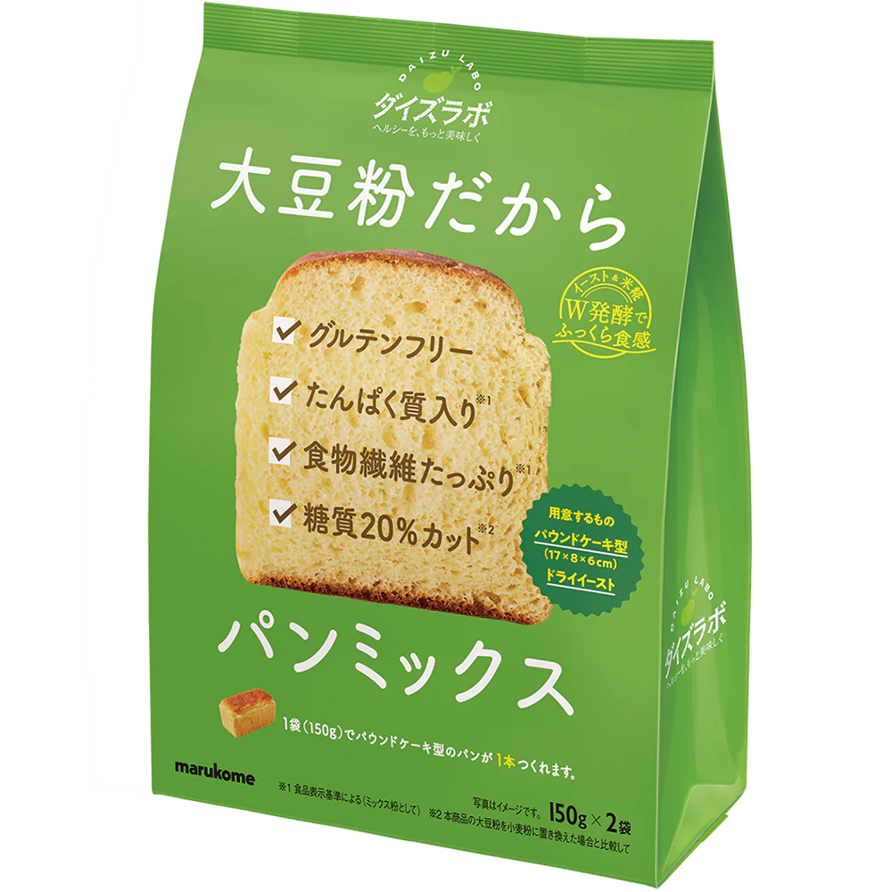 ダイズラボ 大豆粉のパンミックス
