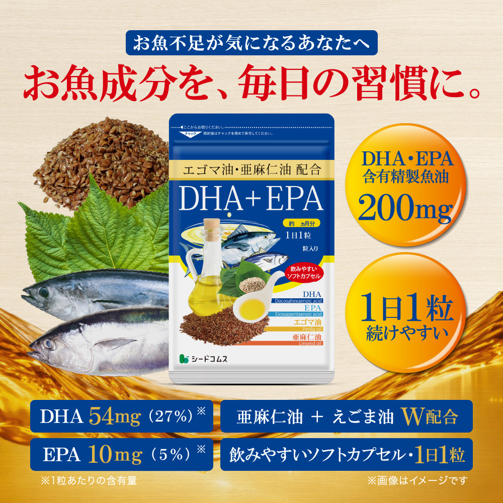 DHA+EPA オメガ3系α-リノレン酸 亜麻仁油 《約12ヶ月分》 サプリ サプリメント 健康 オメガ3 リノレン酸 えごま油 亜麻仁油 ドコサヘキサエン酸 ロズマリン酸 ルテオリン【大容量】