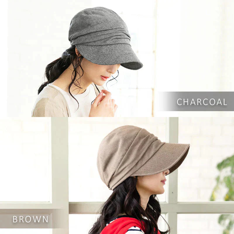 【フリー56-58.5cm-ブラウン】【商品名:SSシャイニングキャスケット18】【プチプラ特集】