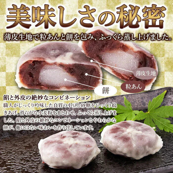 蒸 きんつば16個( 8個×2P)!!蒸しているからしっとりふっくら!!ネコポス