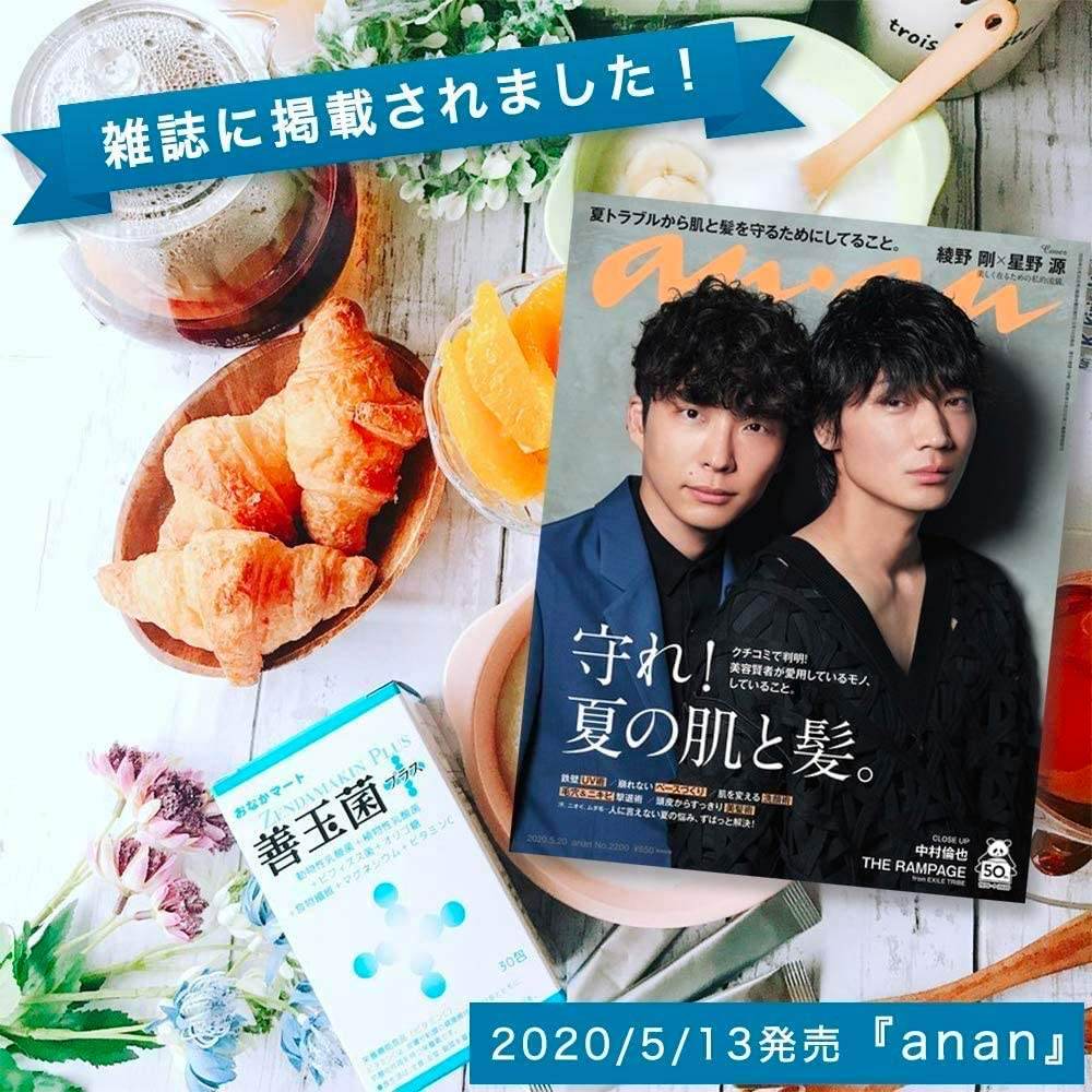 善玉菌プラス 30袋 3種類の乳酸菌 粉末タイプ 1袋に8.75億個の植物性乳酸菌 ヨーグルト味 プロバイオティクス おなかマート