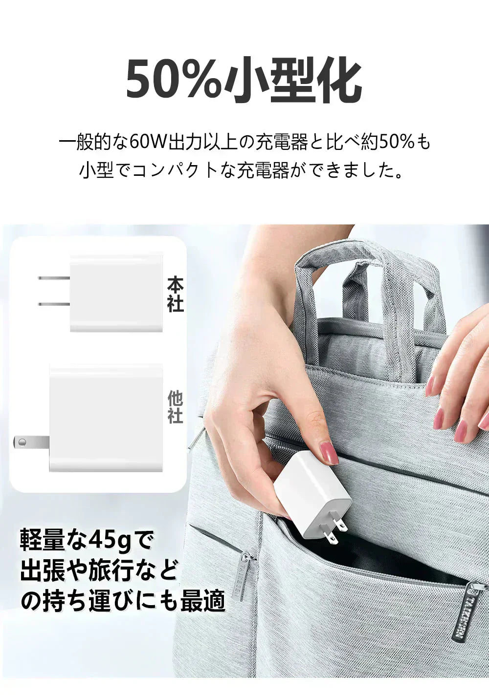 【店長大暴走!爆安秒殺セール!】★30分で60%まで充電★温度管理機能付き iPhone 充電器 ACアダプター Type-C 充電器 typeC-typeCのケーブル付き 純正 タイプc コンセント pd 充電器 20w PSE認証 急速充電 usb-c アダプター Android充電器