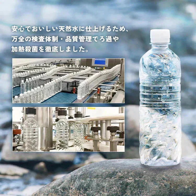 アイリスオーヤマ 富士山の天然水500ml×24本 ラベルレス ミネラルウォーター ラベルレス 送料無料 天然水 ラベルレス 国産 水 天然水 備蓄 防災
