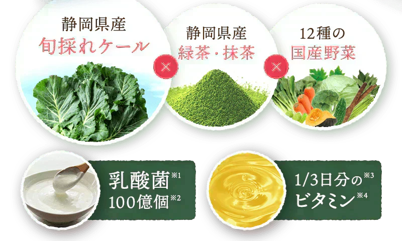 おいしい旬採れケール青汁 3袋入( ケール 青汁 健康飲料 野菜 飲みやすい 緑茶 お茶 サプリメント )【カウシェファーム収穫対象商品】