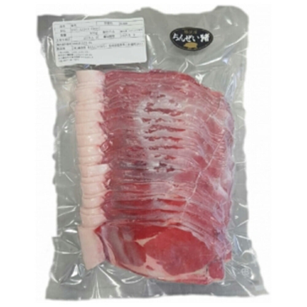 猪肉肩ロース4mmスライス焼肉用【送料込み】
