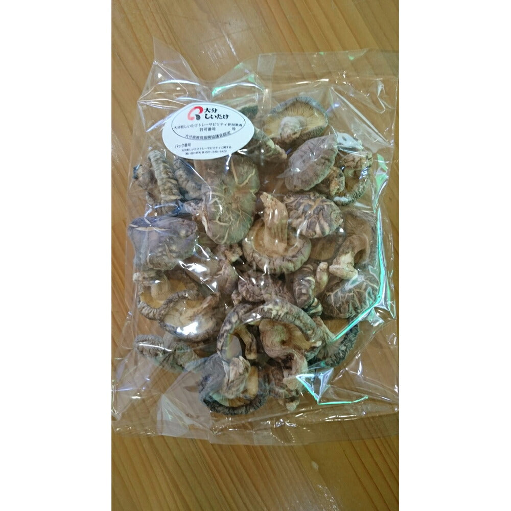 大分県産 原木 椎茸どんこ (100g×5袋)【送料込み】【お届け不可地域:北海道・沖縄・離島】