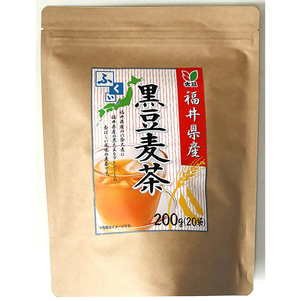 お茶の大三 福井県産_黒豆麦茶ティーバッグ【5個セット】
