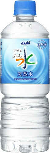 アサヒ おいしい水 天然水 VD用 600ml ペットボトル 48本 (24本入×2 まとめ買い) ミネラルウォーター 自販機用