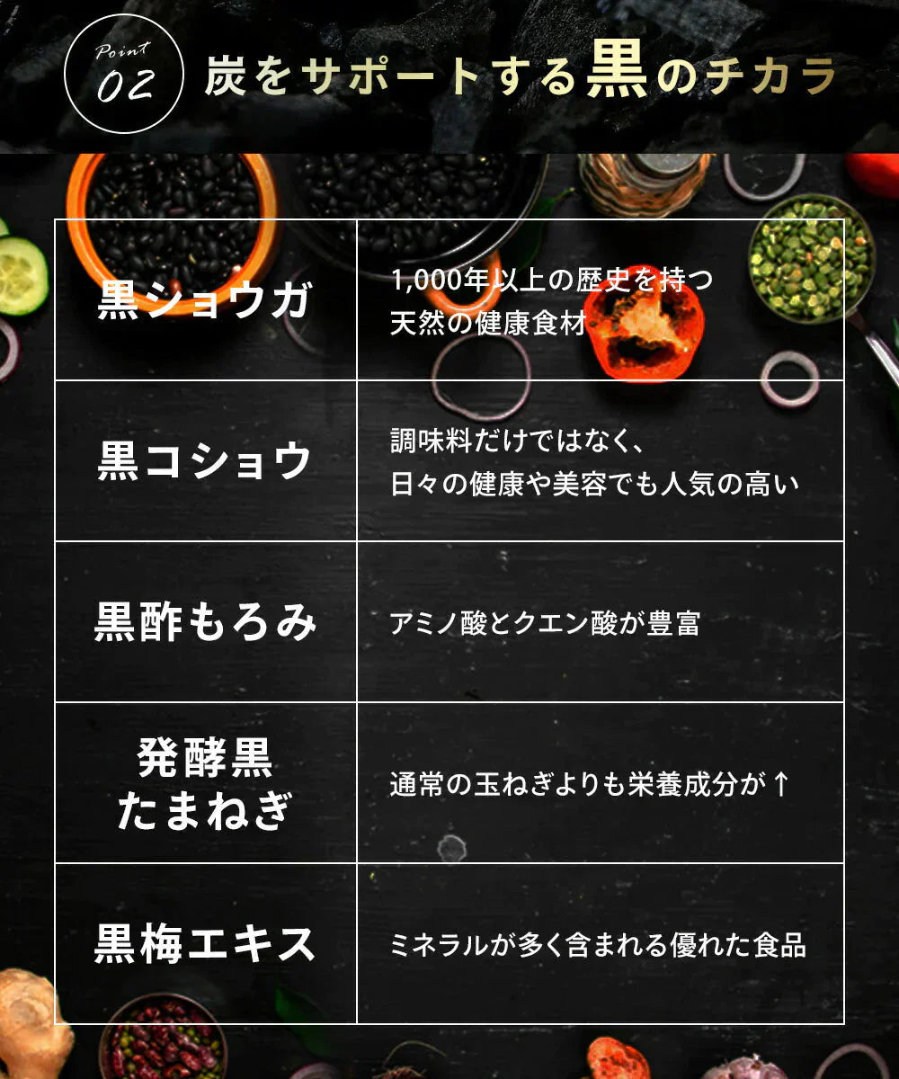 ブラックスレンダー《約1ヶ月分》 チャコールクレンズ 炭 ダイエット サプリ サプリメント 送料無料 乳酸菌 オリゴ糖 炭クレンズ 食物繊維 黒生姜 松炭 ヤシ殻活性炭末【カウシェファーム収穫対象商品】
