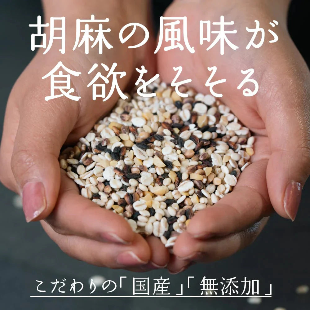 雑穀 雑穀米 国産 胡麻香る十穀米 800g(400g×2袋) 無添加 無着色 定番サイズ 送料無料 ポスト投函 条件付きプレゼント有り ダイエット食品 置き換えダイエット