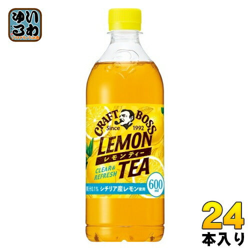 サントリー クラフトボス レモンティー 冷凍兼用 600ml ペットボトル
