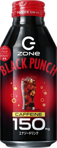 ZONeシール付き サントリー HYPER ZONe ENERGY BLACK PUNCH 400ml ボトル缶 48本 (24本入×2 まとめ買い) エナジードリンク 炭酸飲料 ハイパー ゾーン エナジー ブラックパンチ