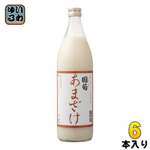 篠崎 国菊 あまざけ 985g 瓶 6本入 〔甘酒〕