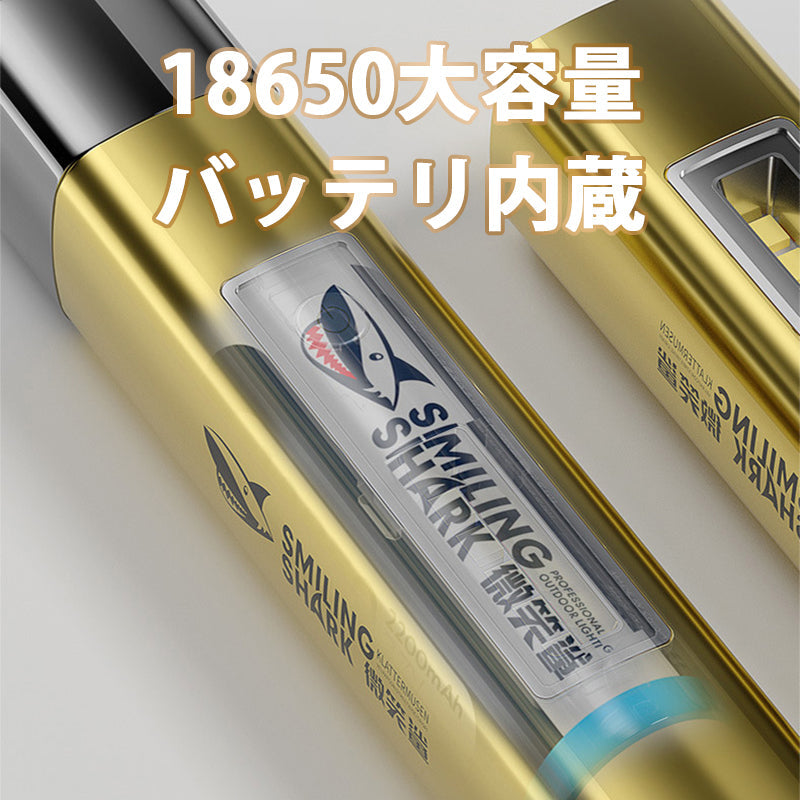 ゴールドled 懐中電灯 小型 軍用 超高輝度 ledライト USB充電式 18650リチウム ハンディライト ミニ 軽量 明るい SOS点滅 防水 防災 地震 停電対策 携帯に充電が可能ですw132C(ゴールド)