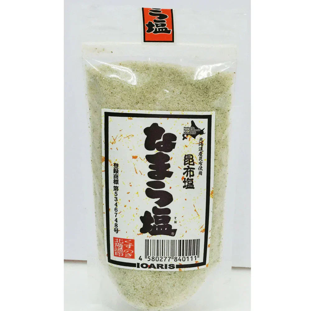 北海道産昆布×塩主婦に大人気なまら塩200g×2袋