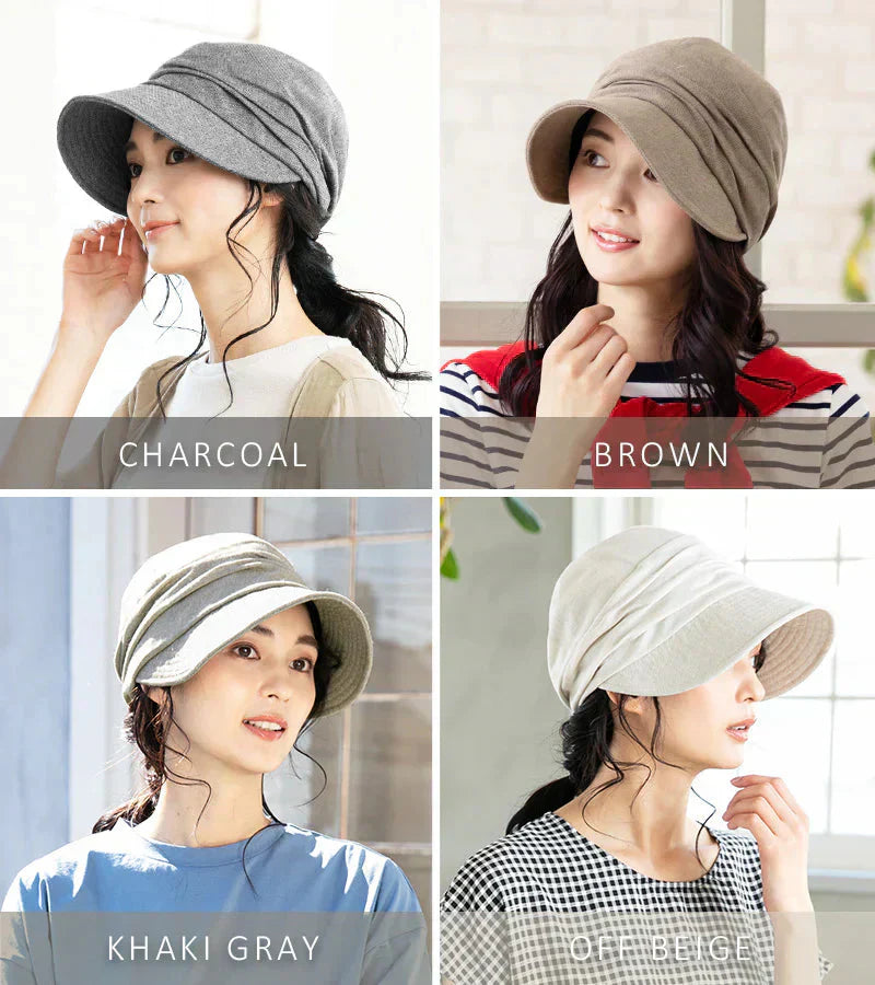 【XL58.5-61cm-チャコール】【商品名:SSシャイニングキャスケット18】