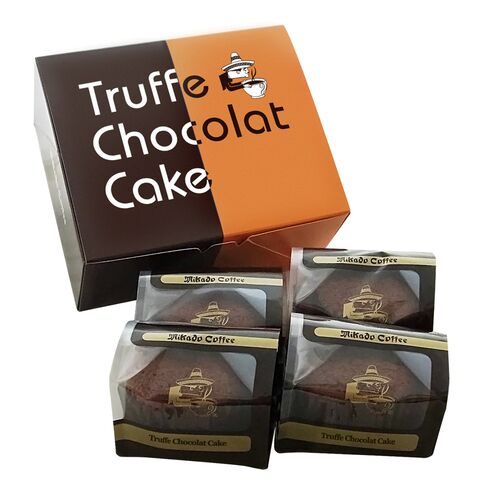 東京「ミカド珈琲」トリュフショコラケーキ 4個