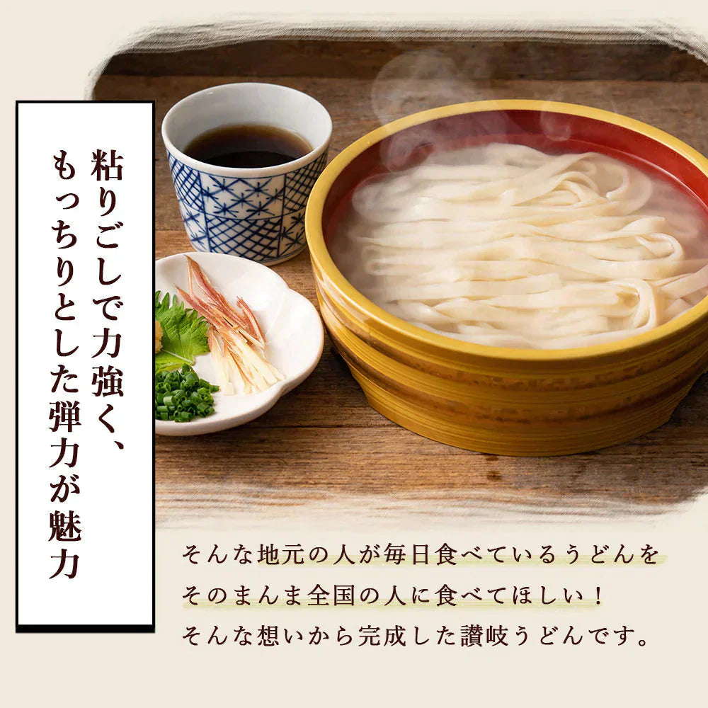 頑固父さんが唸る 讃岐 生うどん9食セット 【平切り麺】 (麺300g×3袋 ) 送料無料 香川県 産地直送 お試し お取り寄せ フード おすすめ グルメ食品 人気 ポスト投函