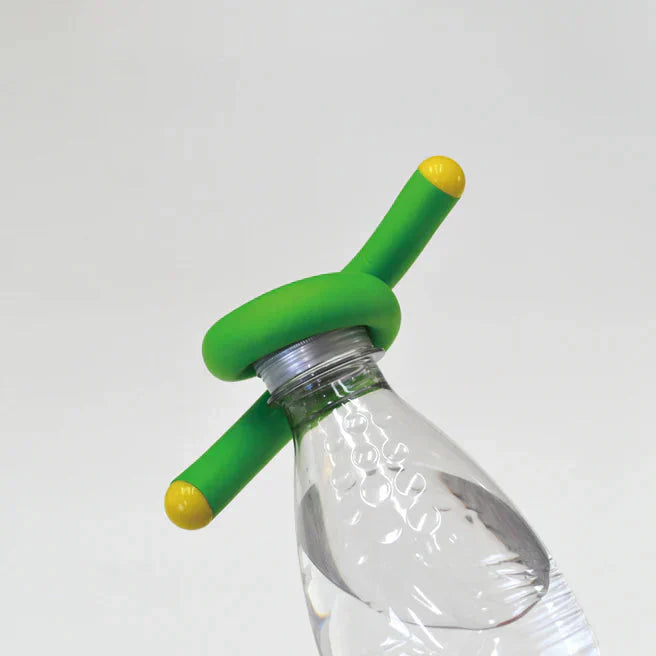 【ブルー】くねくね曲がって 使い方無限大! くねローゼ マルチバンド 多目的バンド 結束バンド/スマホスタンド/ゴミ袋フック 小島通商