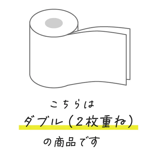 再生紙トイレットペーパー96Rダブル