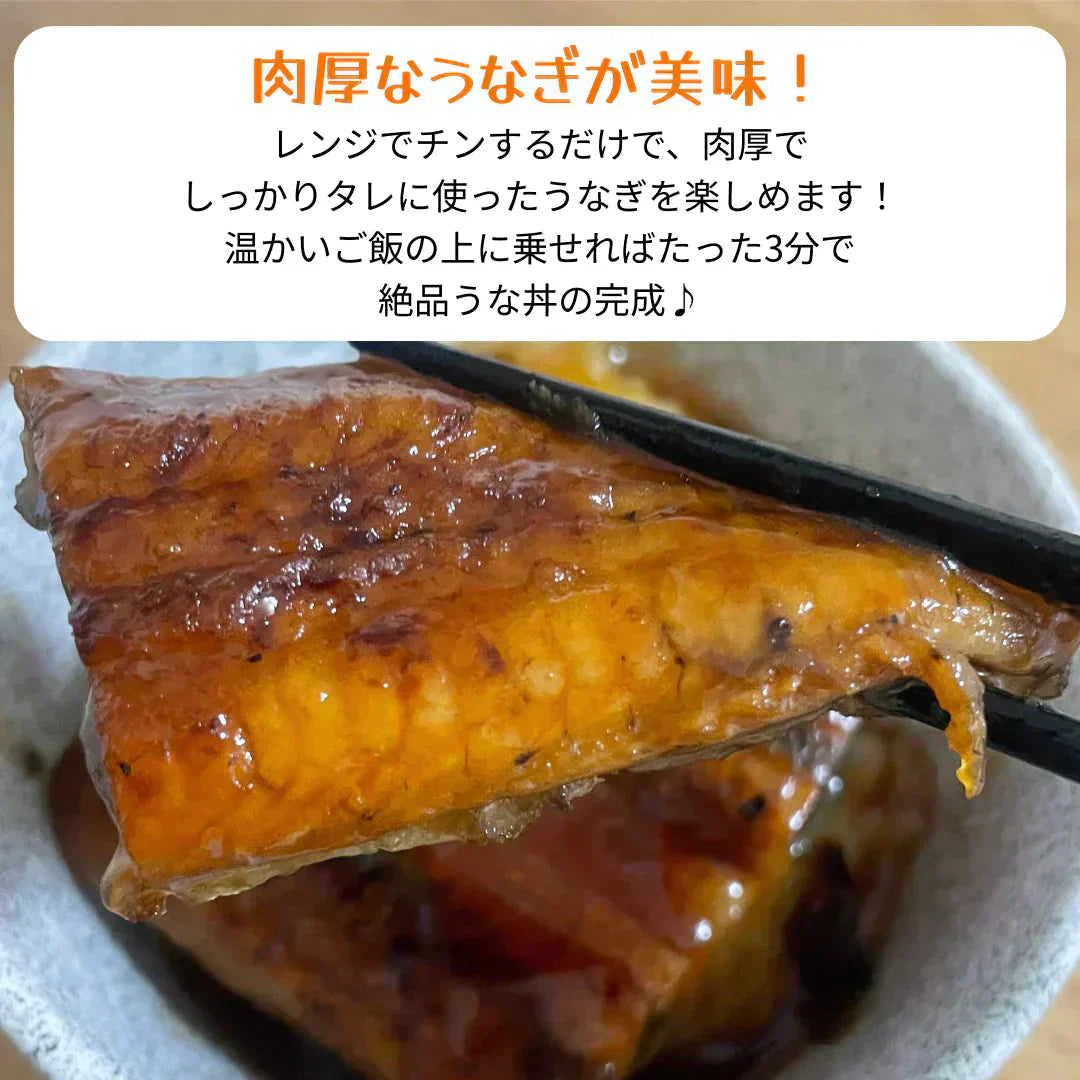 レンジで簡単 うなぎ蒲焼100g×10パック 1kg入