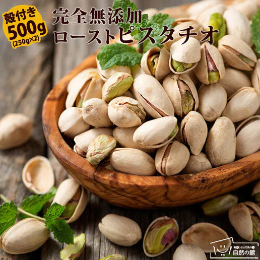 500g 殻付きピスタチオ 無塩 (250g×2) 送料無料
