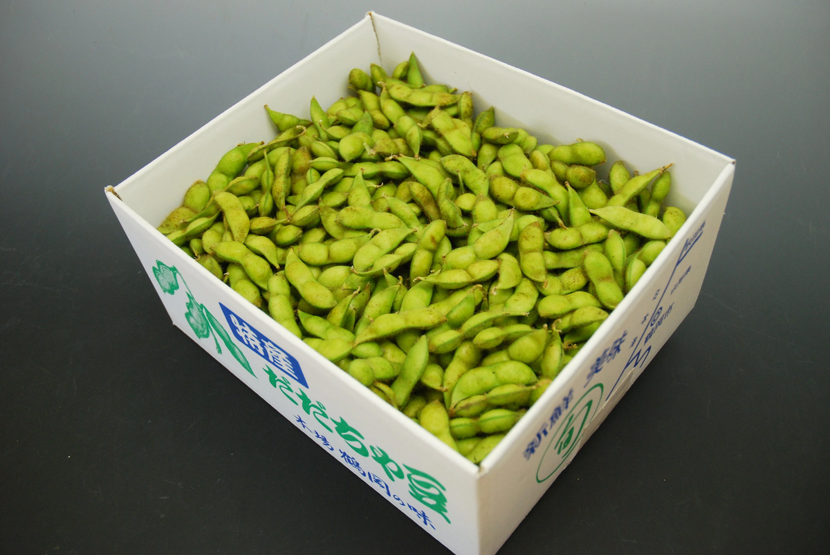 【8/10以降出荷】期間限定神の枝豆🄬生だだちゃ豆600g