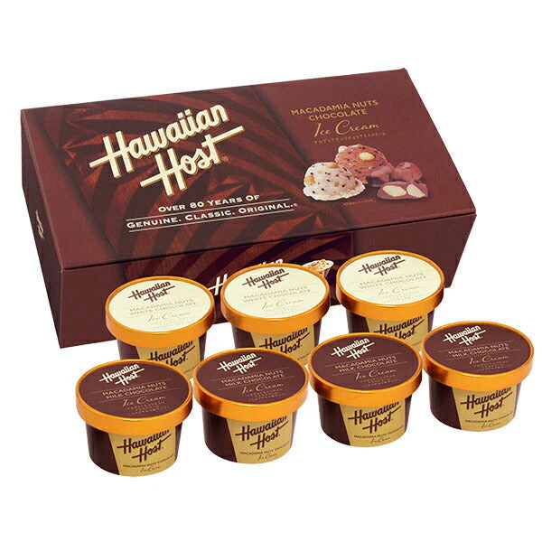 ハワイアンホースト マカデミアナッツチョコアイスAH-HH【二重包装不可】【離島不可】
