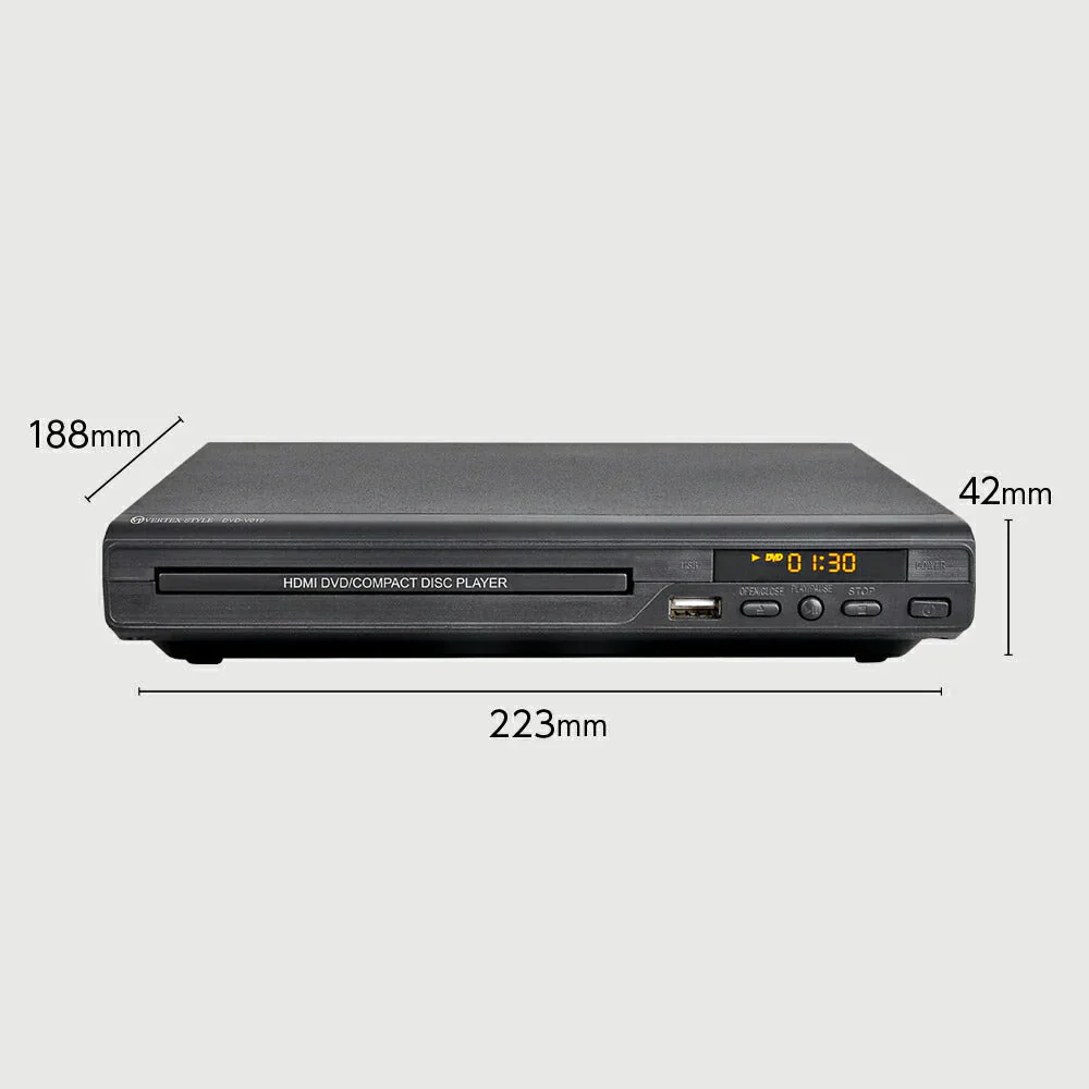 ヴァーテックス DVDプレーヤー再生専用 DVD-V019