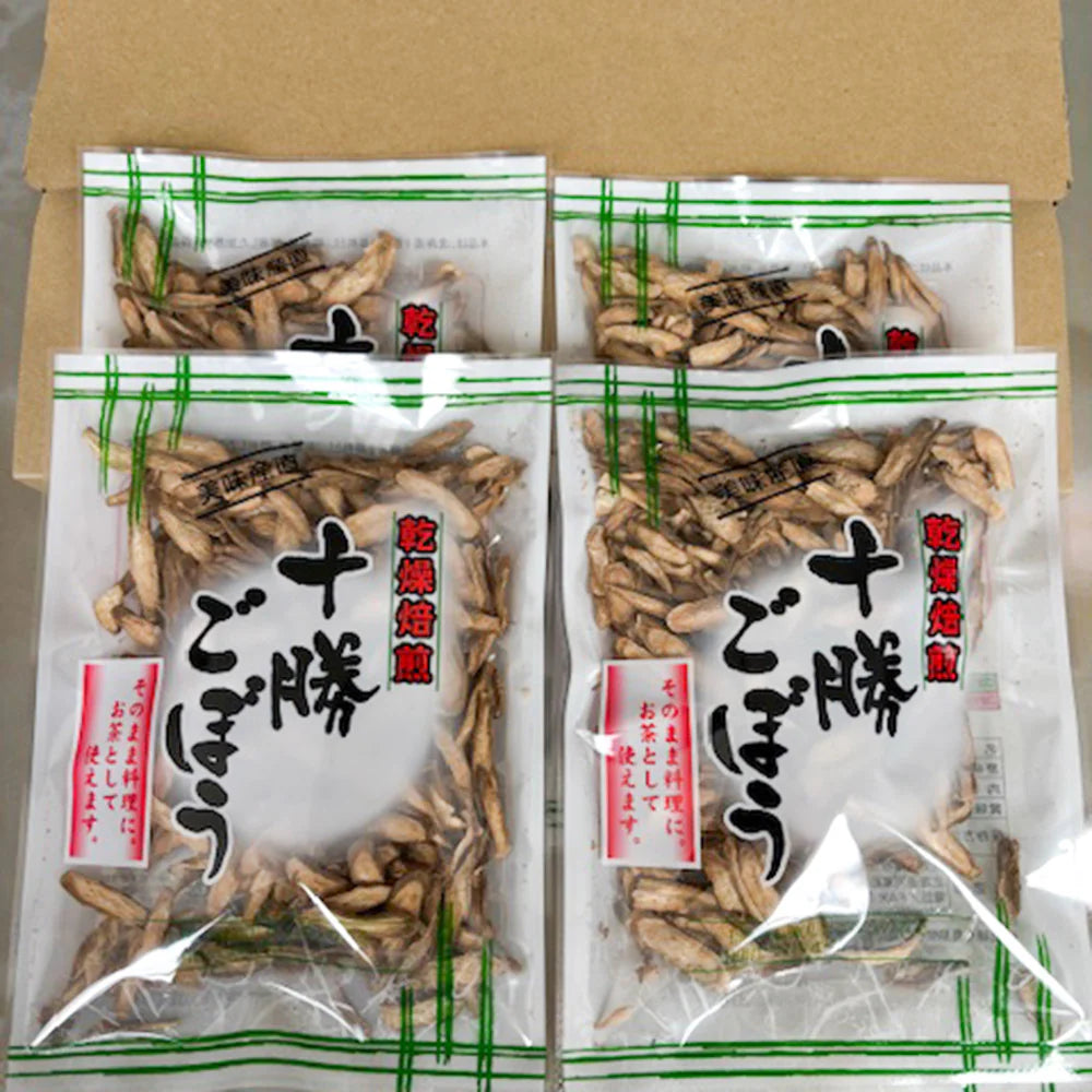 乾燥焙煎十勝ごぼう 35g×4個セット 北海道十勝産 乾燥ごぼう 惣菜 切干 乾物 牛蒡【送料込み】【お届け日時指定不可】