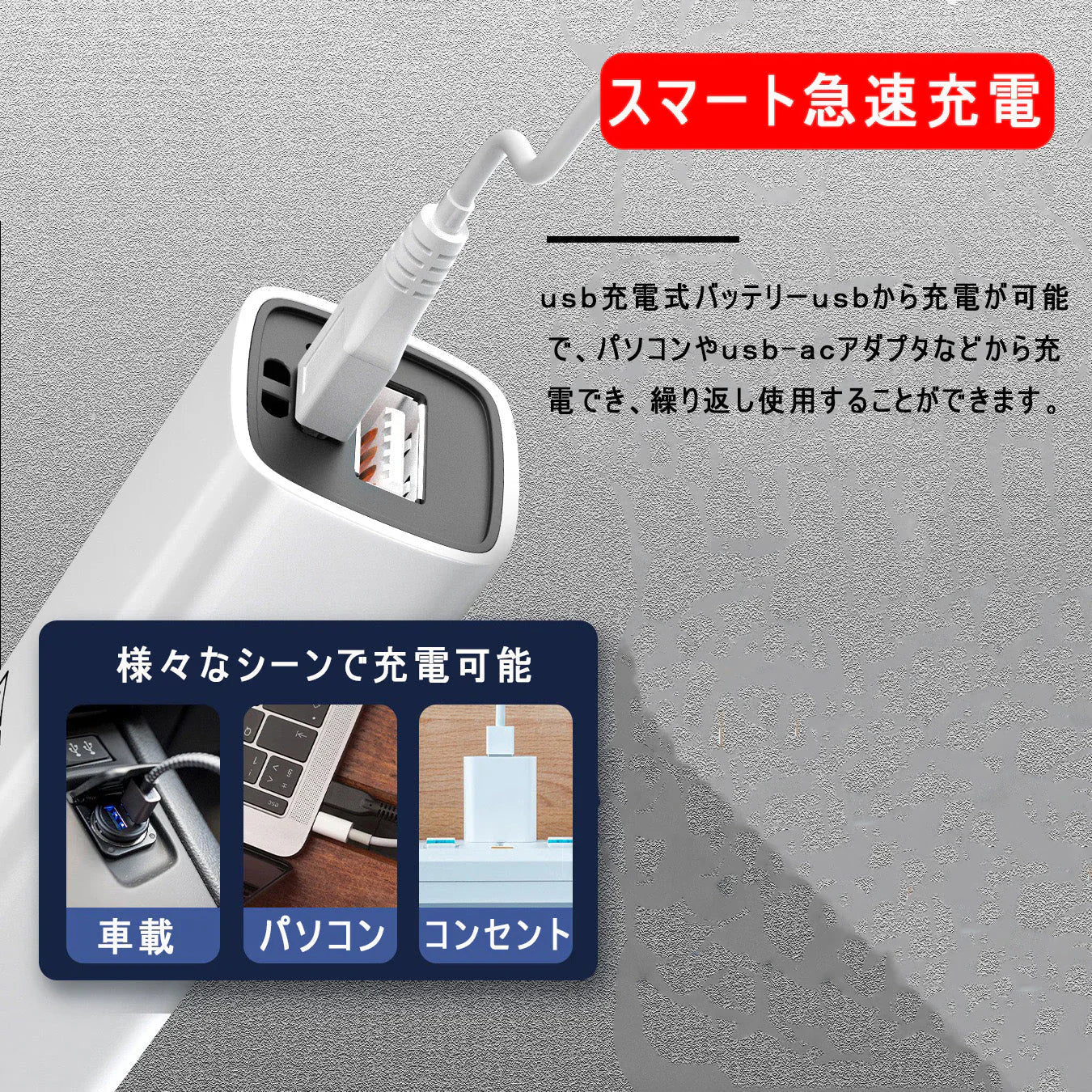 ブラックled 懐中電灯 小型 軍用 超高輝度  ledライト USB充電式 18650リチウム ハンディライト ミニ 軽量 明るい SOS点滅 防水 防災 地震 停電対策 携帯に充電が可能ですw132B(ブラック)