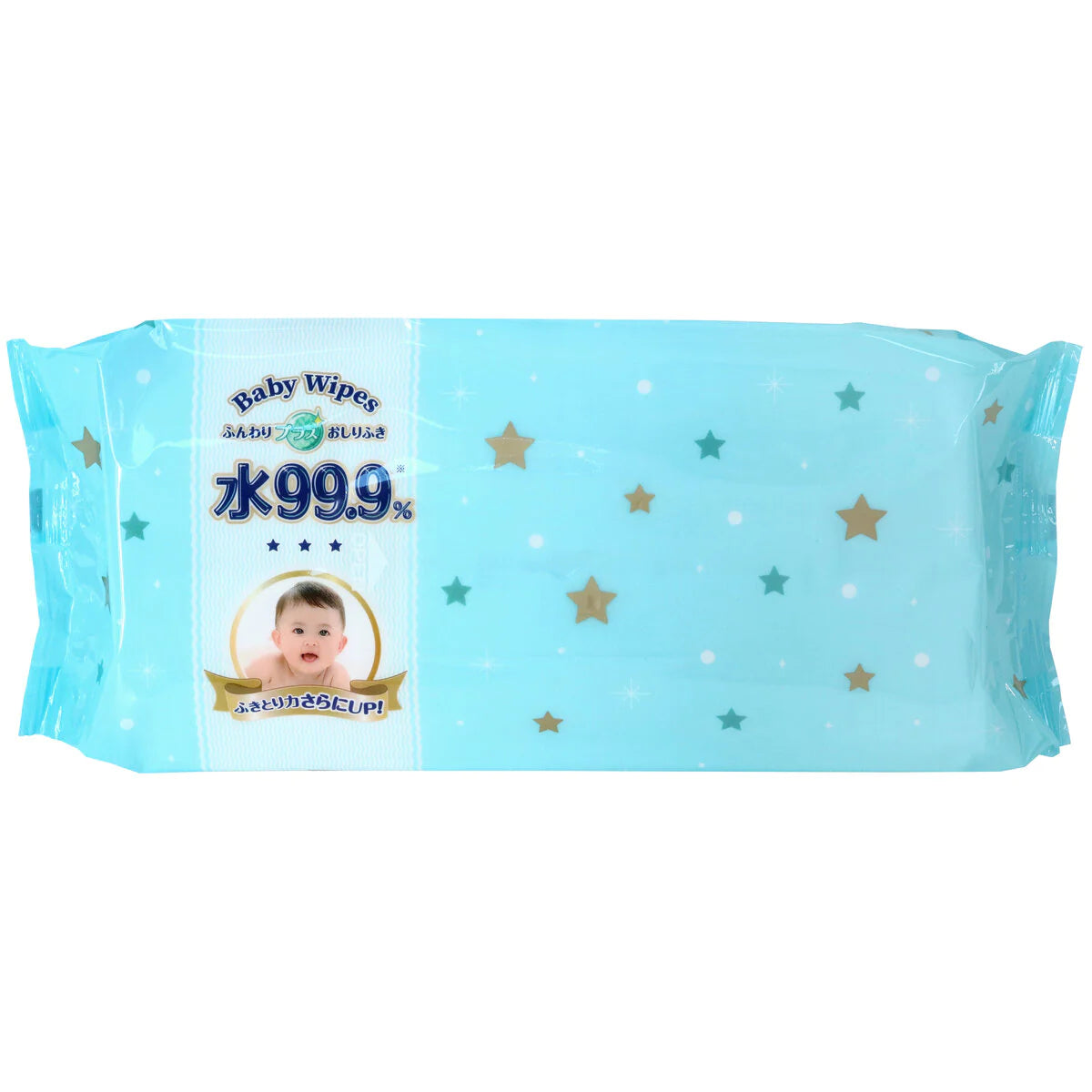 【お試し】おしり拭き 水99.9%ふんわりプラスおしりふき 70枚×3個パック (210枚)