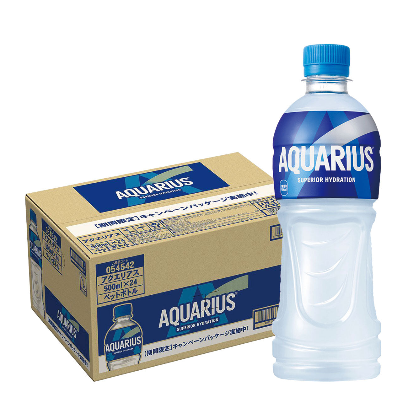【送料無料】【冷凍兼用】 コカ コーラ アクエリアス 500ml×1ケース/24本