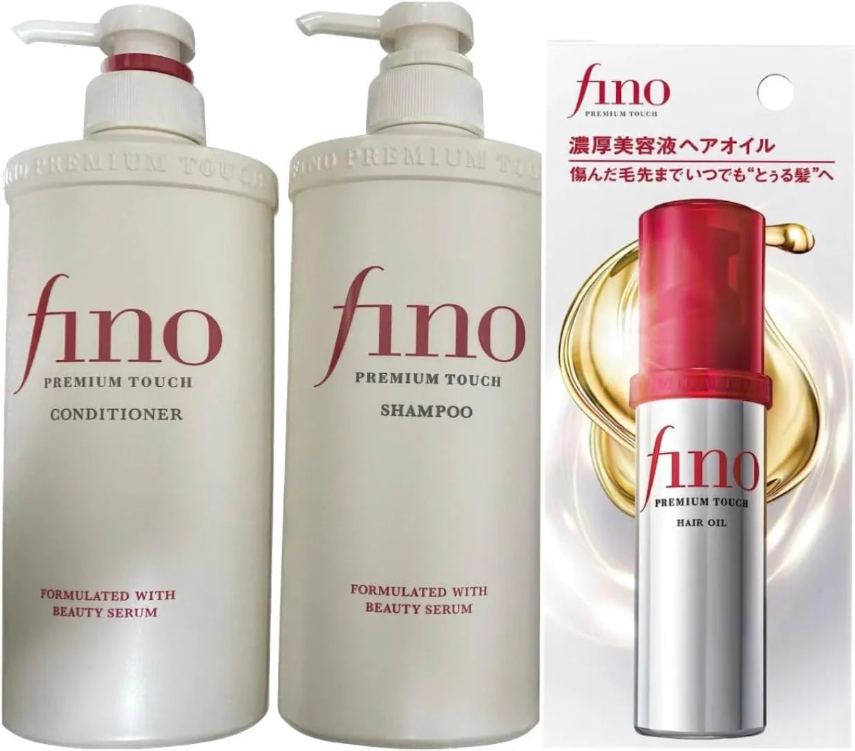 fino フィーノ プレミアムタッチ シャンプー コンディショナー ヘアオイル セット