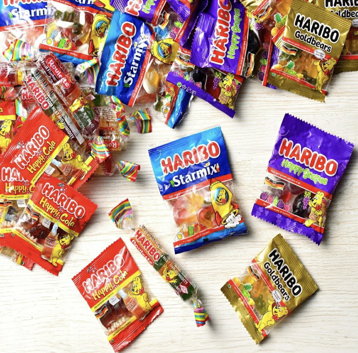 ★5種メガパーティーMIX(1000g)★ ハリボー ミックス メガパーティー ゴールデンベア グミ ドラム HARIBO GOLD BAREN バケツ型 業務用 メガパーティー 【輸入食品】【コストコ通販】【送料無料】限定版 限定品 ギフト プレゼント #8