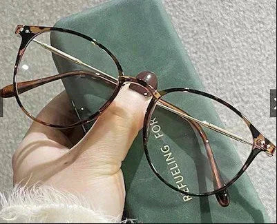 豹柄 自動調光メガネ 調光サングラス ボストンタイプ UVカット ブルーライトカット スケルトン