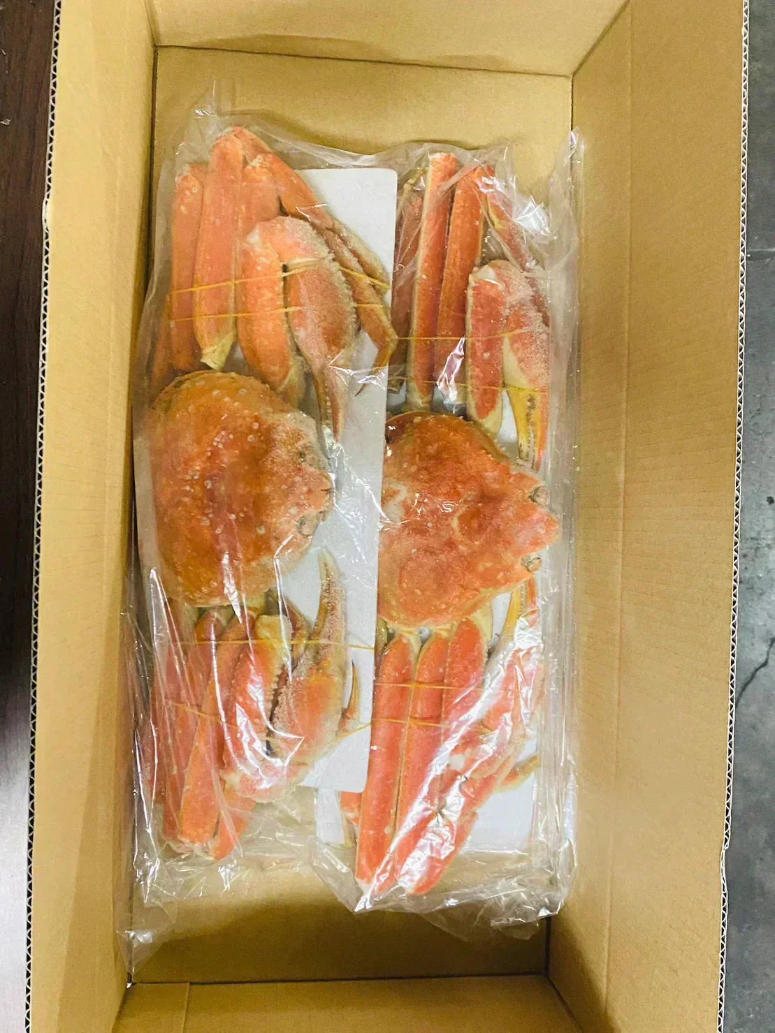 大きいボイル本ズワイ蟹 1.4㎏ 2尾(1尾あたり約700g)