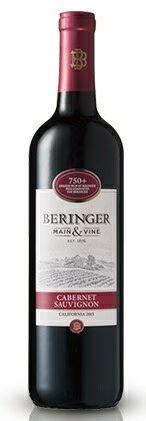 【送料無料】サッポロ ベリンジャーカリフォルニア カベルネソーヴィニヨン 赤 750ml×12本/1ケース【北海道・東北・四国・九州・沖縄県は別途送料がかかります】