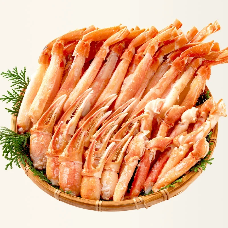 ズワイガニ ボイル ポーション 800g (NET650g) むき身 ずわい蟹 カニ足 蟹 かに カニ ズワイ蟹 ズワイ ずわい カニしゃぶ しゃぶしゃぶ用 かに足 蟹足 冷凍 海鮮 グルメ 食べ物 送料無料 プレゼント