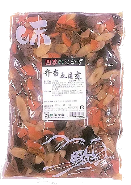 弁当五目煮2kg 【お徳用1kg×2袋】