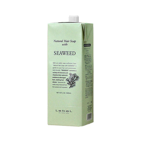 ルベル ナチュラルヘアソープ ウィズ SW(シーウィード) 1600ml(リフィル)