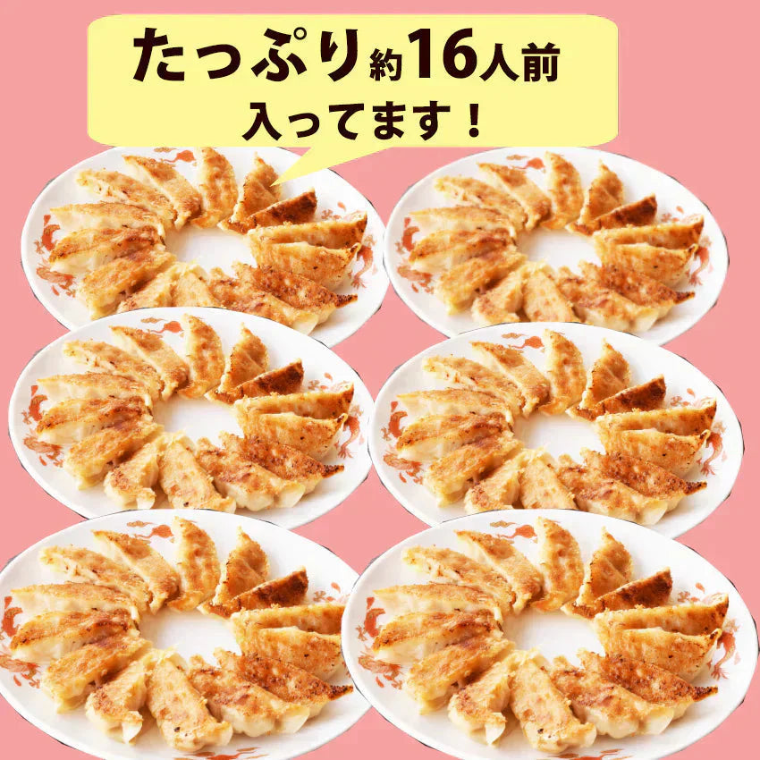 メガ盛り!黒餃子&水餃子96個(黒餃子48個、水餃子48個)