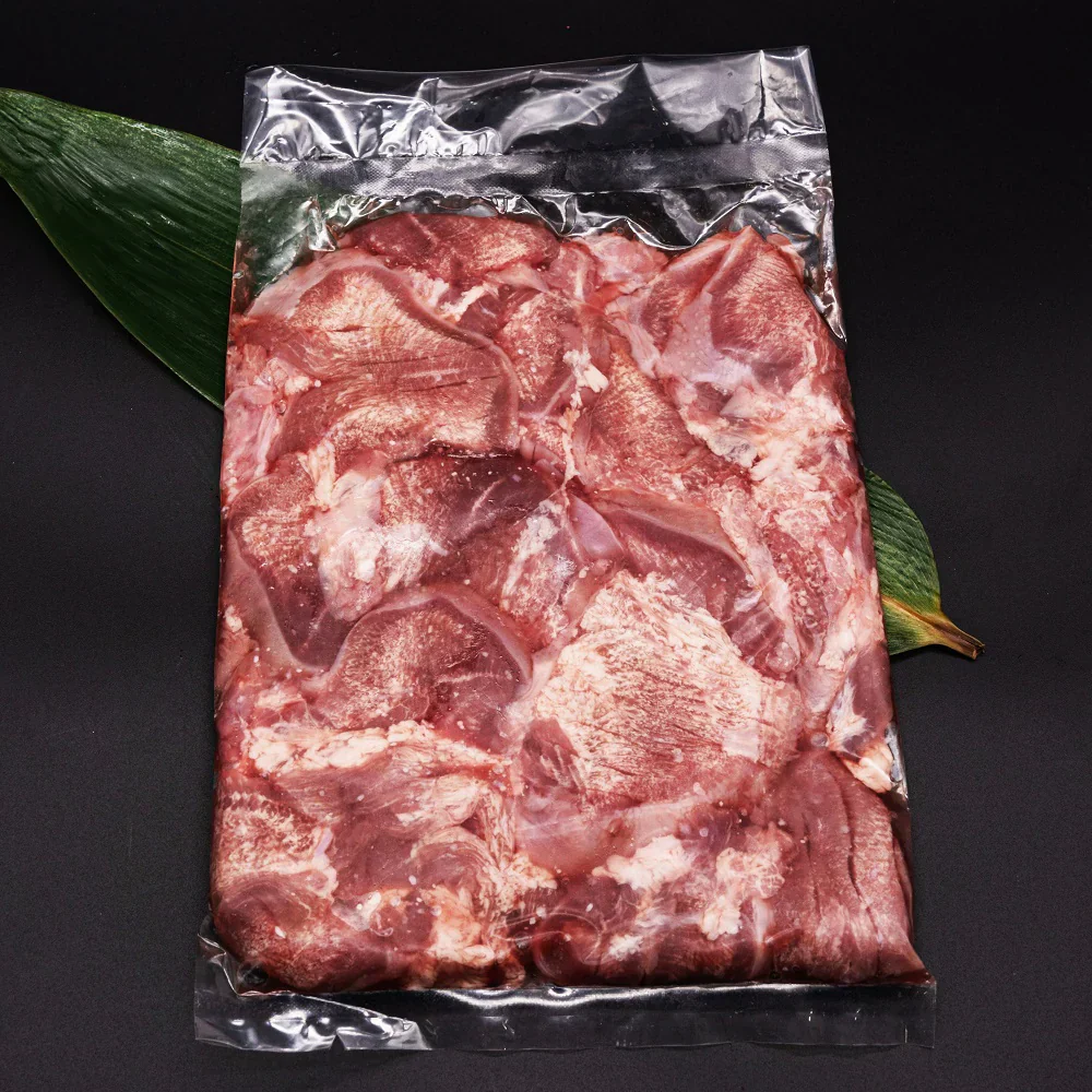 厚切り タン 500g×2pc 1kg 約5mm カット 厚切り豚タン バーベキュー BBQ タンスライス スリット入り ギフト クリスマス 年末年始 味付けタン 豚タン