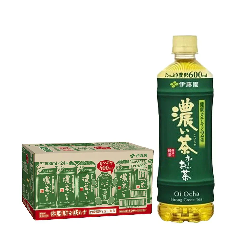 機能性表示食品伊藤園 お〜いお茶 濃い茶 600ml×1ケース/24本
