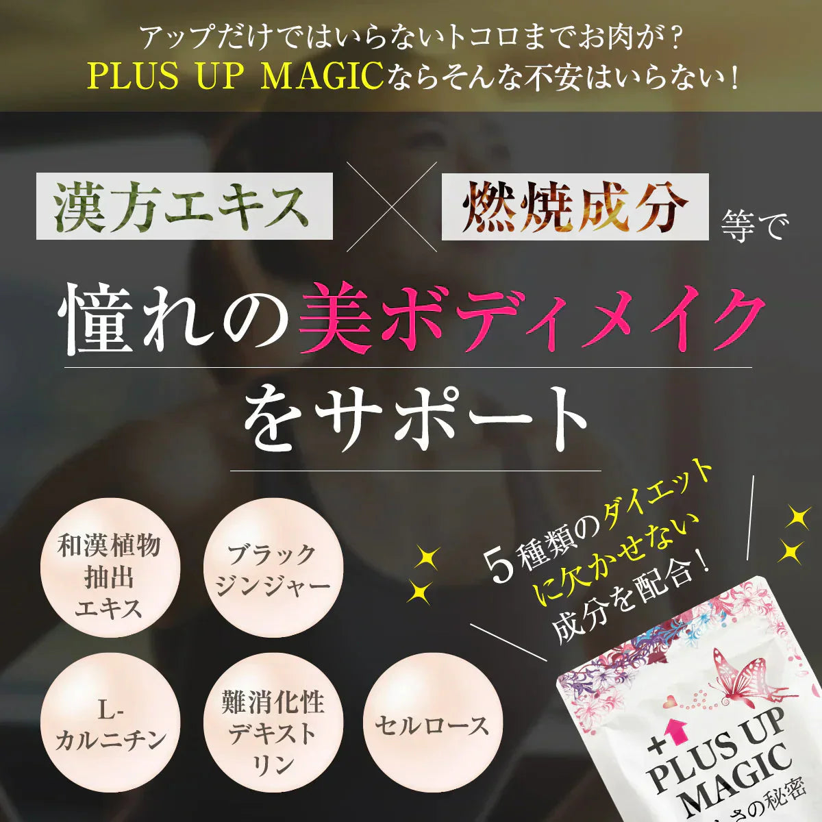 【お得 3ヶ月分】プラスアップマジック【バストアップ バストケア 女子力 魅力 アップ サプリメント バストケア エラスチン ボリューム アップ サプリ ワイルドヤム ザクロ イソフラボン】バスト ケア サプリ プラセンタ エラスチン ザクロ イソフラボン コラーゲン エストロゲン 美容 ダイエット おすすめ 人気 ランキング 効果 強力 最強 日本製 胸 ボリューム 肌 バストケア バストアップ 魅力アップサプリ