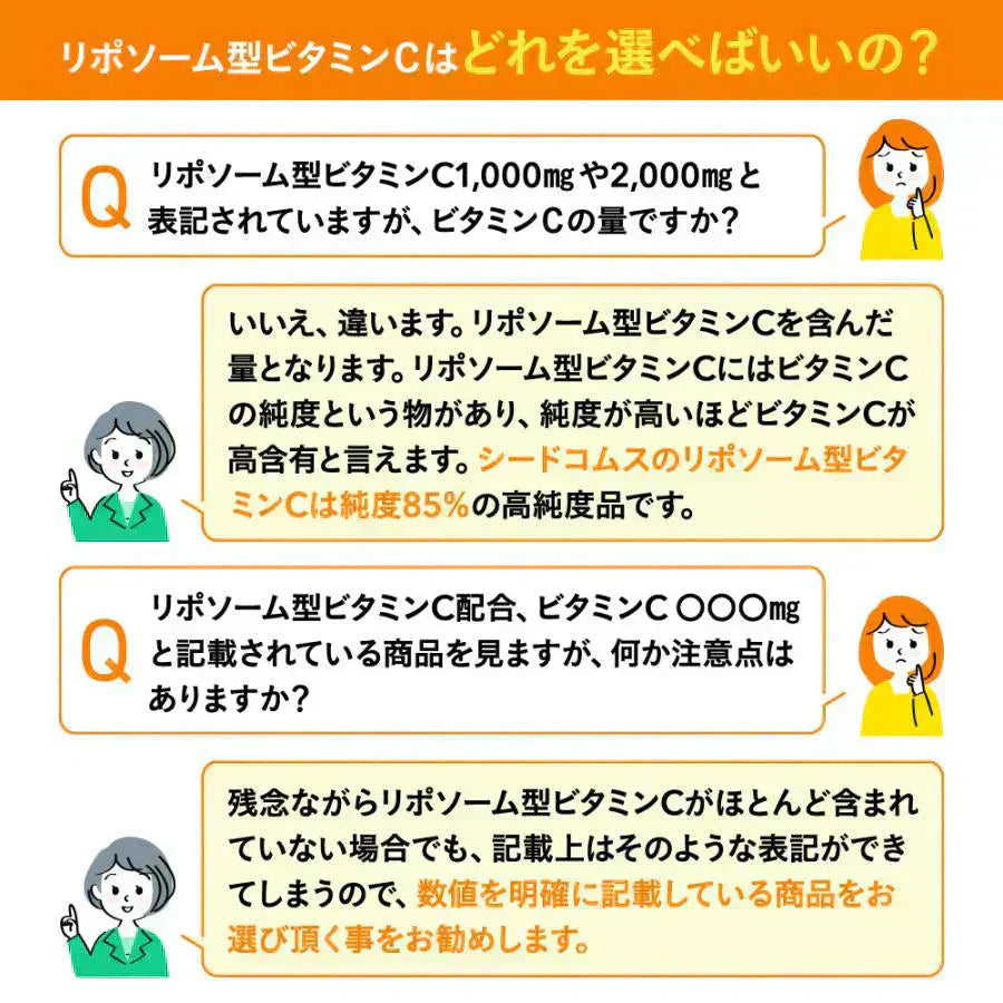 リポソーム型ビタミンC《約1ヶ月分》LiposomeC 1000 リポソーム ビタミンC 1袋あたり30,000mg サプリメント