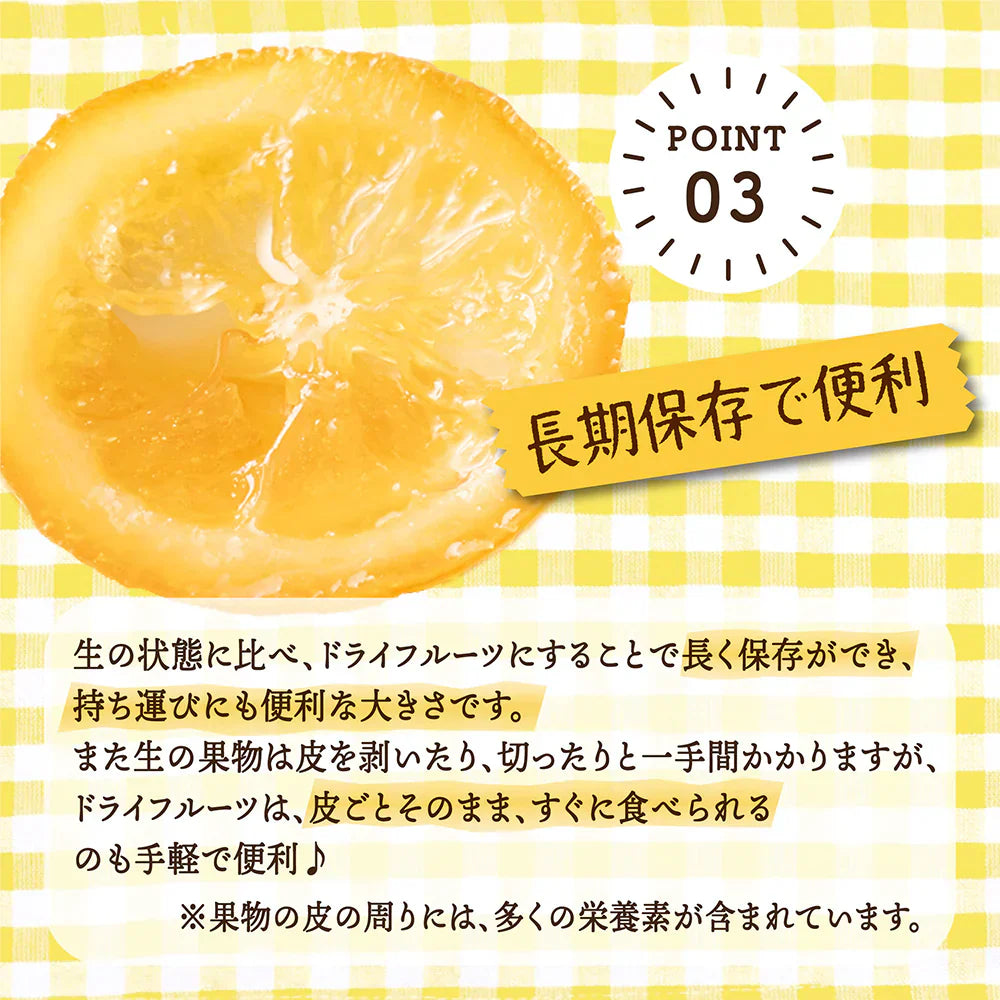 ドライフルーツ 愛媛県産 糖漬け レモン 輪切り 100g