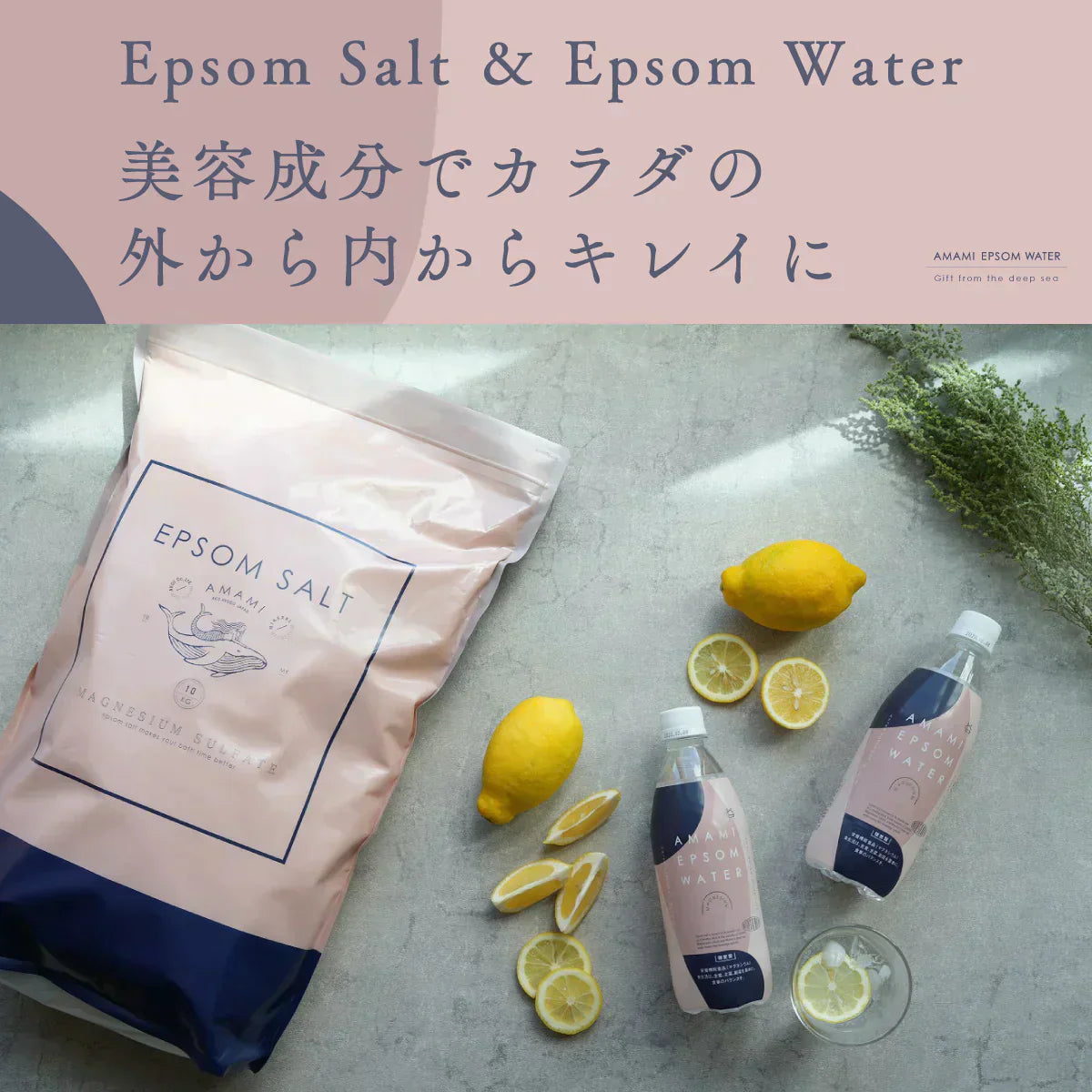 美と健康の炭酸水 エプソムウォーター 500ml 24本