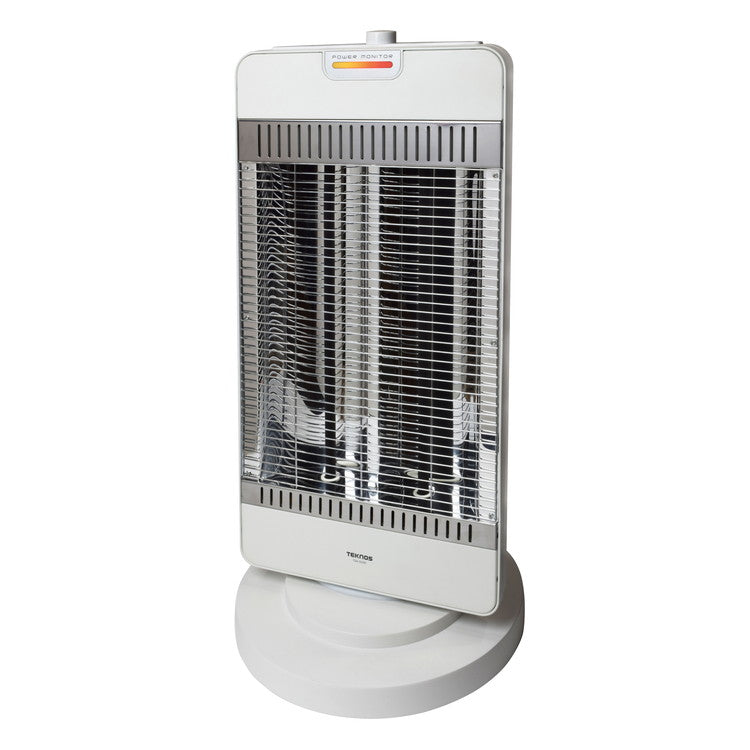 テクノス シーズヒーター 1200W パワーモニター ホワイト 冬 一人暮らし 部屋 室内 あったか 冬物 家電 節電 TEKNOS TSH-9201【送料無料】