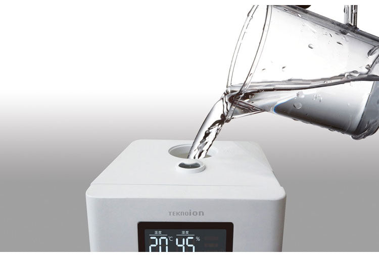 (ブラック)テクノス ハイブリット加湿器 4L 加湿器 大容量 冬 一人暮らし 部屋 室内 あったか 冬物 家電 節電 ホワイト TEKNOS【送料無料】
